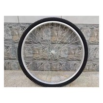 공장직영 직송 자전거 바퀴세트 내외측 타이어 부품 납품 20인치 24인치 26인치, 261.75 후륜 플러스 플라이휠 브레이크