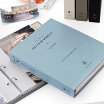 셀프포토북 제작 초음파사진 보관 일기 웨딩 성장앨범 사진첩만들기 커플 2주년 500일선물, 인디블루