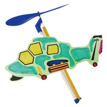 고무줄동력 프로펠러 다빈치 헬리콥터 5인 동체조립 수업자료 탄성원리 DIY