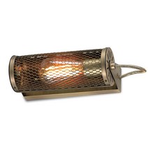 래리 1등 벽등 LED ST64 에디슨램프 포함 엔틱 클래식 인테리어조명, 5개, 신주 브론즈