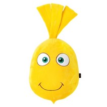 주누리토이즈 IW73B697 비트파티 노랑 아이방꾸미기인형 방석 캐릭터 라바 어린이 선물