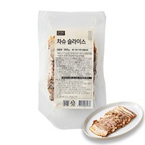 차슈 슬라이스 300g 냉동차슈 일본 라멘차슈