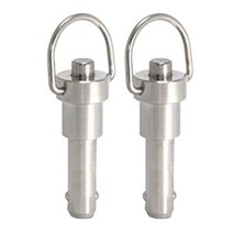 GHSHOP 2x 링 핸들 볼 잠금 핀 50mm, 설명, 스테인레스 스틸