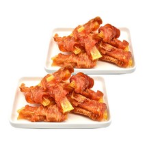 치킨과 소떡심을 함께 오래먹는 치우심말이 치우심말이_눈건강 치아건강 강아지수제간식, 2개