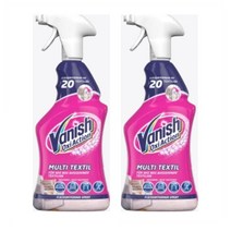 Vanish 바니시 멀티 텍스타일 스테인 얼룩 제거 리무버 스프레이 660ml 2개, 1세트