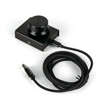 서피스다이얼 usb볼륨컨트롤러 USB 볼륨 컨트롤 무손실 Pc 컴퓨터 스피커 노브 조절기 디지털 하나의 키, 01 Black