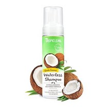 TropiClean Hypoallergenic Waterless Dog Shampoo | Dry Shampoo for Dogs With Sensitive Skin | Natural, 1