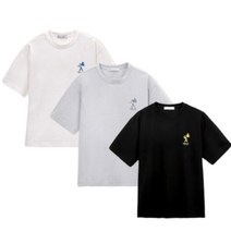 행텐 모다구리남양주 행텐X유나 수피마 트래블 오버핏 티셔츠-(10420-031-438-05)