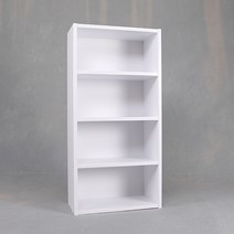 아레다 2단3단4단 공간박스 책장 큐브 칼라 박스 400 600, 600 사이즈 4단/화이트