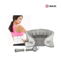 [디스크닥터] [의료기기] 허리견인기 보호대 WG30 G2 (화이트), 사이즈:L(36-39인치)