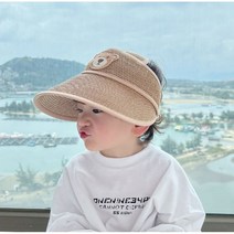 아동 썬캡 여름모자 돌돌이모자