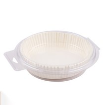 가성비 에어 프라이어 베이킹 페이퍼 바베큐 플레이트용 일회용 페이퍼 라이너 둥근 오븐 팬 패드 호환, 06 upgrade 50Pcs White
