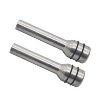 자동차외관부품 차량용부품2pcs 자동차 합금 도어 잠금 핀 나사 손잡이 BMW E46 E39 E90 E60 E36 F30 F10, 04 2pcs