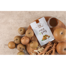 돌배즙 배즙 도라지즙 야생자연산 돌배차 기관지 목감기에 좋은 100ml 50포