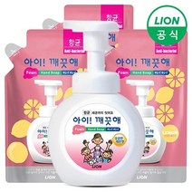 [신세계TV쇼핑]아이깨끗해 용기 490ml 1개+리필 450ml 3개, 4개, 1.레몬 490ml 1개+450ml 3개