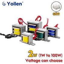 EI 30W 와이어 케이블 연결 전원 변압기 30va 전압 사용자 정의 220V/380V ~ 6V/9V/12V/15V/18V/24V/110V 이중 출력 3, 220V Dual Out 3 Wire, AC110V