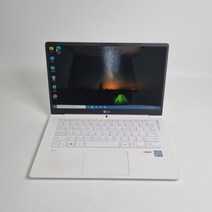 LG 화이트 14인치 중고그램 i5 8 256G 리퍼그램노트북, 14ZB970, win10, 8GB, 256GB, 코어i5