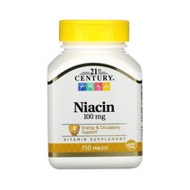 21세기센트리 나이아신 비타민B3 100mg 칼슘 110정