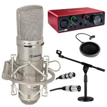 Alctron MC003S 방송용 레코딩 마이크 스칼렛솔로 인터페이스(3세대) 패키지 ITFCS4, 본품