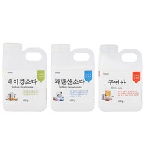 베이킹소다 과탄산소다 구연산 천연세제, 리필 - 구연산 800g
