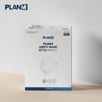 플랜엠 황사방역 마스크 KF94 대형 50매 화이트