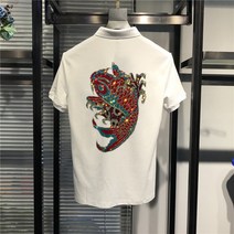 라인 석 티셔츠 남성 힙합 의류 탑 풀오버 드롭 배송
