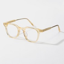 일본 아세테이트 빈티지 레트로 뿔테 안경 아넬형 클리어 코받침 d2 클리어