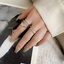 실버925 은반지 2개세트 데일리은반지 레나쥬얼리
