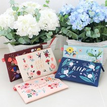 Rim 코튼 슬림 파우치 L Yogurt 패션/파우치/에나멜/인조가죽/지퍼형