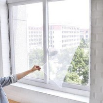 실외기실방충망 창문 사생활보호 간이 옛날 모기장 탈부착 방충망