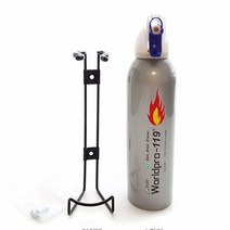 소방자재 가정용분말소화기 주방용소화기 255ml 자동식소화기 K급소화기 식당소화기 대형소화기 가정용소화, 255ml(실버)