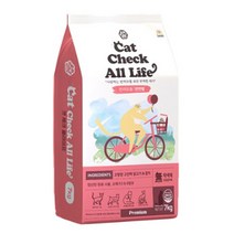 힐링타임 반려묘 전연령 캣 체크 올라이프 건식사료, 닭, 7kg, 2개