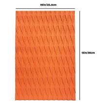 서핑보드 패들보드 킥판 코스트코 친환경부표 풀부이 키판 웨이크 스킴보드 윈드서핑 미끄럼 방지 그립 패드 다용도 강한 접착, 원피스 오렌지