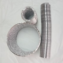산업용 은박후렉시블10m 호일 은박자바라 닥트호스 고온용 주름관, 250mm, 1개