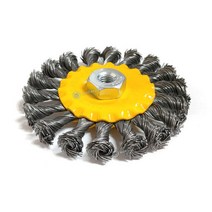 알덴 평브러쉬 CUP4 (4인치) 와이어브러쉬 녹제거