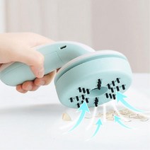 데스크 먼지제거용 미니청소기 원룸 무선청소기 책상, 화이트(C500)