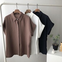 수키 히든 버튼 블라우스 1082189