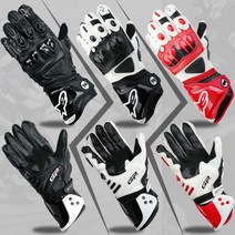 알파인스타 롱 장갑 가죽 레이싱 바이크 GP PRO 방풍보온 추동계절 세 가지 컬러 하이 퀄리티, 흑백