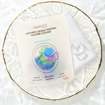 간편 강력한 액체 캡슐 / 아로헤브 세탁조 클리너 / 드럼 통돌이 아기 신생아 사용, 1개