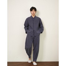 일랑 프리미엄 순면 힐링 생활한복 개량한복 딥블루