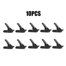 렉산2t 차양 캐노피 차고캐러밴 턱 그립 트랩 텐트 커튼 악어 클립 천막 캐노피 방풍 클램프 조임 도구, 01 10pcs