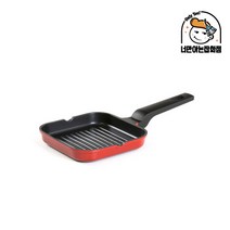 도무스 도도 다이캐스팅 인덕션 미니 그릴팬 14cm, 기본