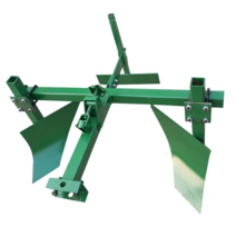 트랙터 쟁기 밭갈이 농기구 관리기 농업용 쟁기 농사, 회전식 경운기 이중 행 고랑 쟁기