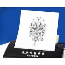 문신 프린터기계 문신전사기 타투 헤나 타투이스트 용품, 전사기