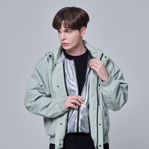 RASSP 레썹 인라이너 사우나 자켓 다이어트 남자 땀복 상의 효과, XXL (110), 세이지