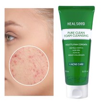 약모밀 힐시드 아크네 퓨어 폼 클렌징 150ml 본사 발송, 1개
