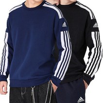 아디다스 기모 로고 삼선 스웨트셔츠 맨투맨 크루