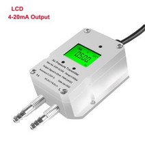 공기압 주입기압 주입기압 주입기압 주입기 차압 트랜스듀서 입력 20 0 25Kpa 4 20mA 0 10V RS485 출력 풍력 차압 트랜스미터 센서 AliExpress, 0-100Pa+LCD 4-20mA Output