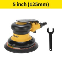 HIFESON 5인치 에어샌더기 에어샌더 에어센다기 광택기 폴리셔 센더 스펀지 샌드페이퍼 키트, 기계.