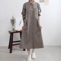 옷만들기 패턴 - P1501 - Dress(여성 원피스) 셔츠 원피스